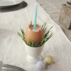 Easter Table ~ Egg Cups Easter Table ~ Egg Cups