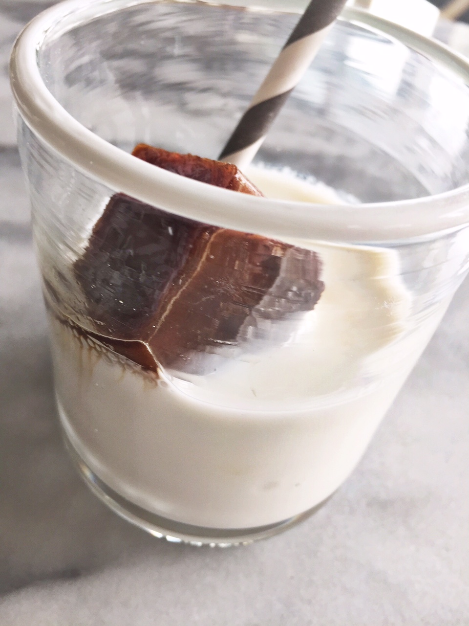 Flavored Ice Cubes Coffee, Cocoa and Star Anise La Famiglia Design Blog