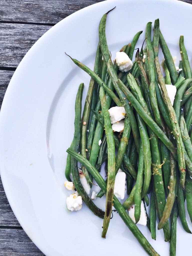 Roasted Green Beans and Roasted Radishes La Famiglia Design Blog