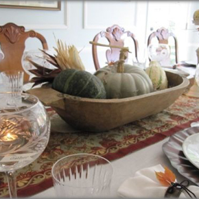 Thanksgiving Table Setting ~
