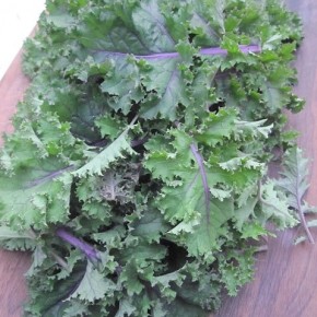 Kale Chips with Lime & Toasted Coriander