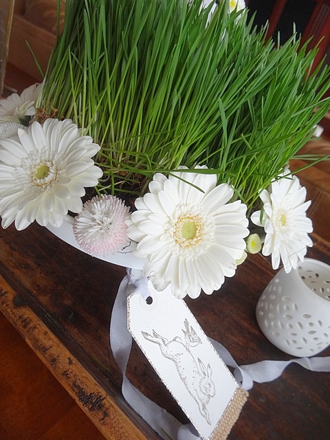 Easter Centerpiece - Monica Hart - Container by Steel Life