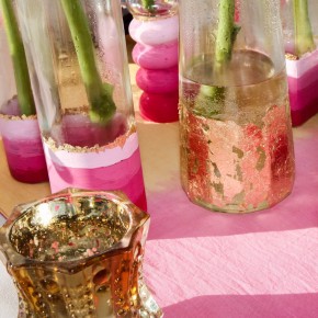 DIY Ombre Recycled Pantry Vases from #MonicasGNI ~ Art Class! DIY Ombre Recycled Pantry Vases from #MonicasGNI ~ Art Class!