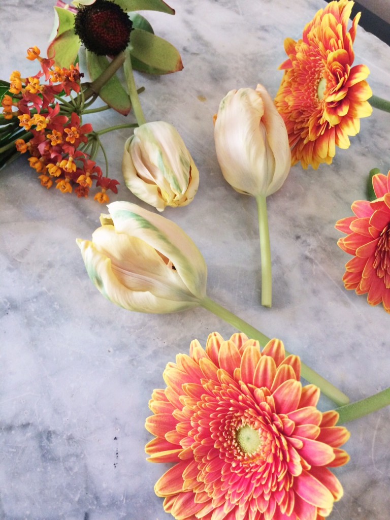 Cinco de Mayo Flower Centerpieces - Monica Hart La Famiglia Design