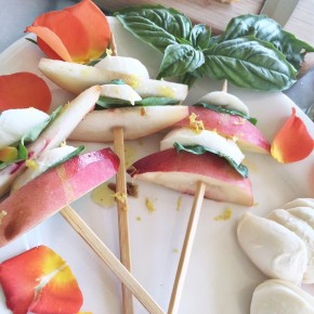 Peach Perfect Peach Caprese Peach Perfect Peach Caprese