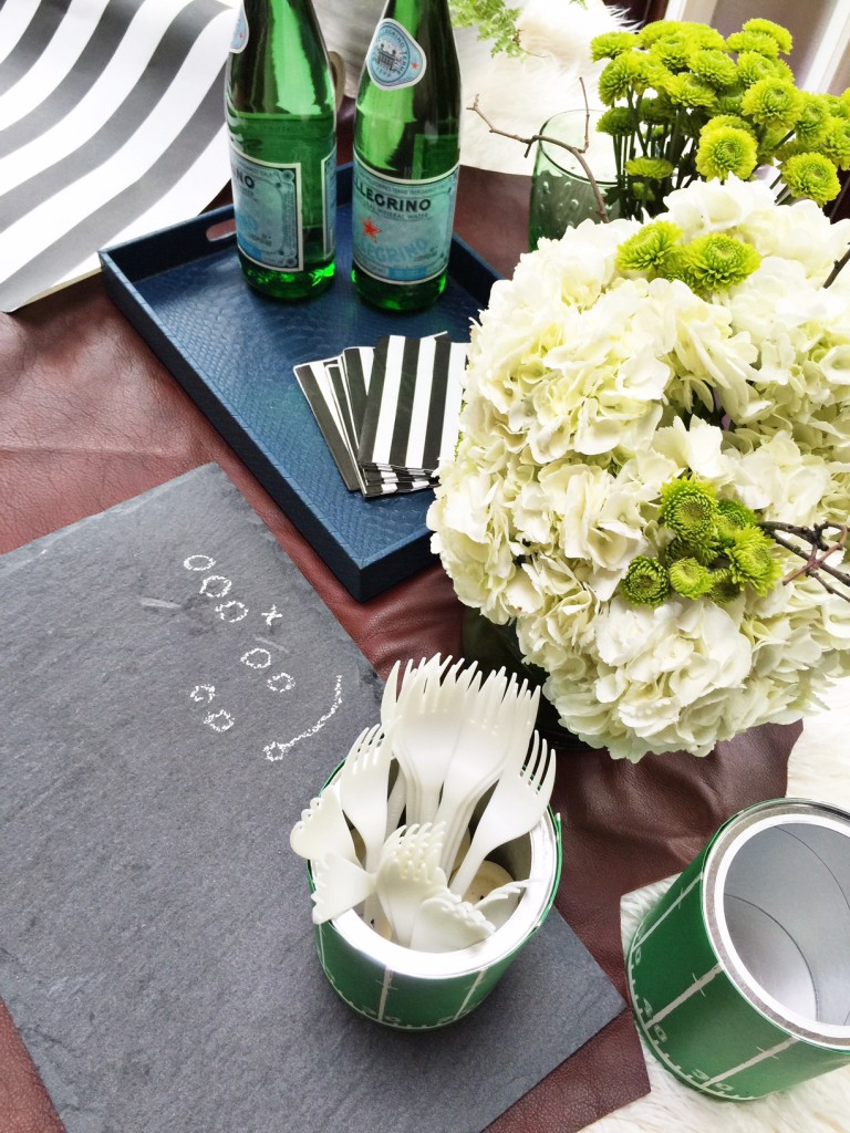 Football Tailgating and game day party ideas - Monica Hart La Famiglia Design
