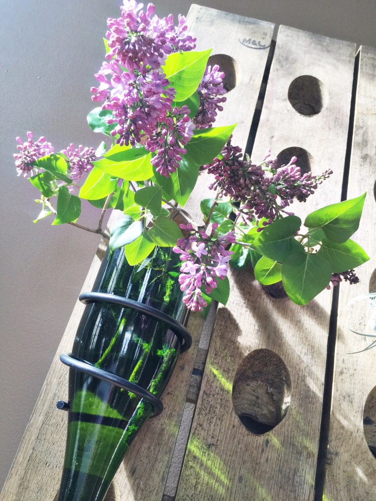 Succulents & Lilacs - Living Wall ~ Monica Hart La Famiglia Design